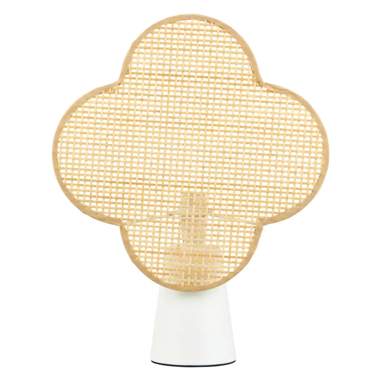 Lampe À Poser|OSTARIA Lampe à poser bambou (H36 cm) Faustine Beige