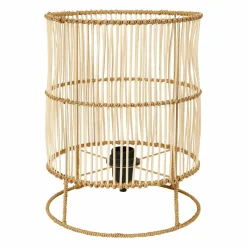 Lampe À Poser|OSTARIA Lampe à poser bambou (H34 cm) Mia Naturel