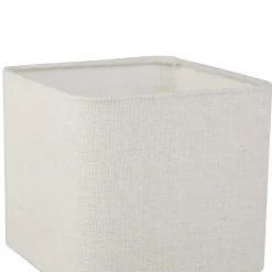 Lampe À Poser|OSTARIA Lampe à poser Carrée en Céramique (H27 cm) Pompon e Vert