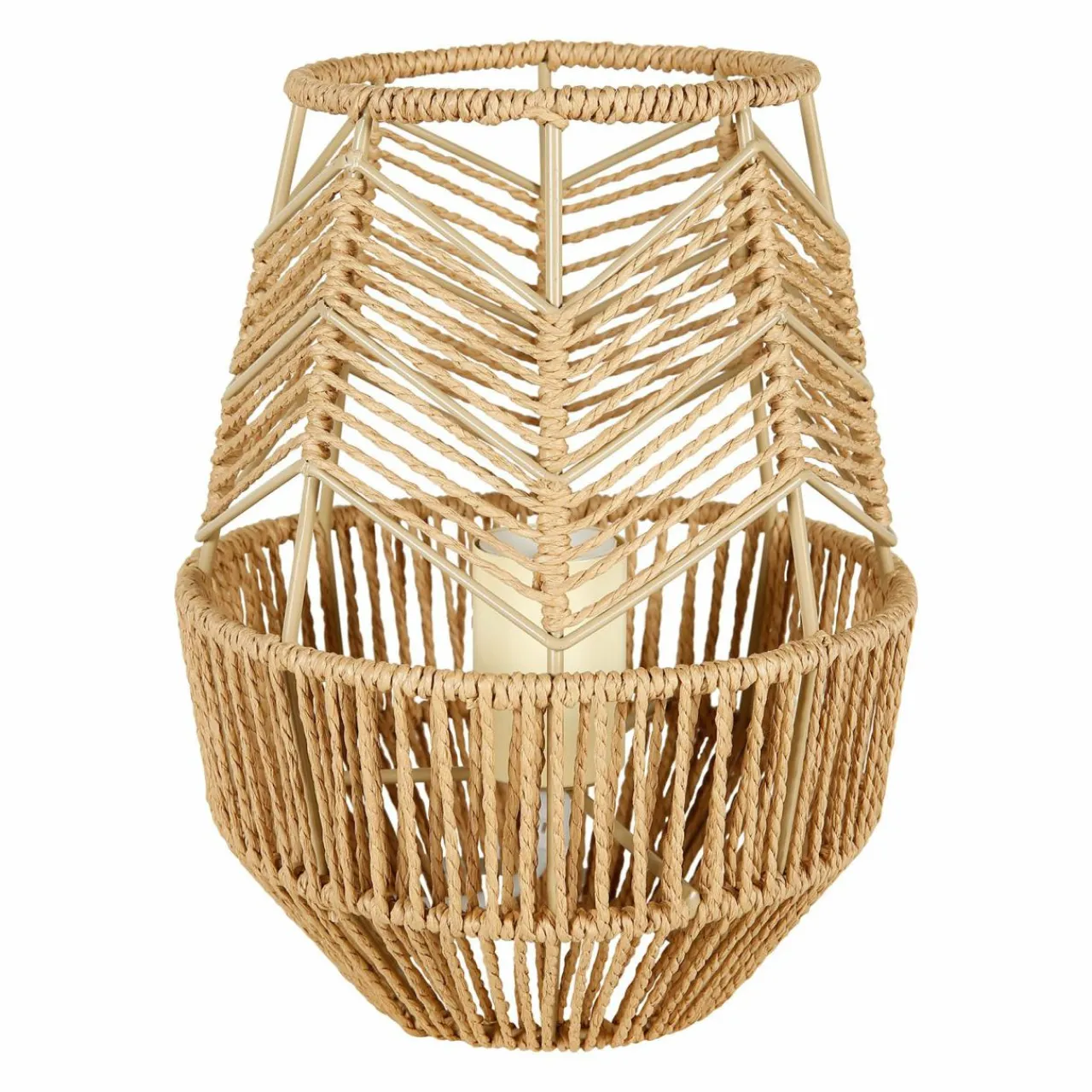 Lampe À Poser|OSTARIA Lampe à poser corde tressée (H26 cm) Ajay Naturel