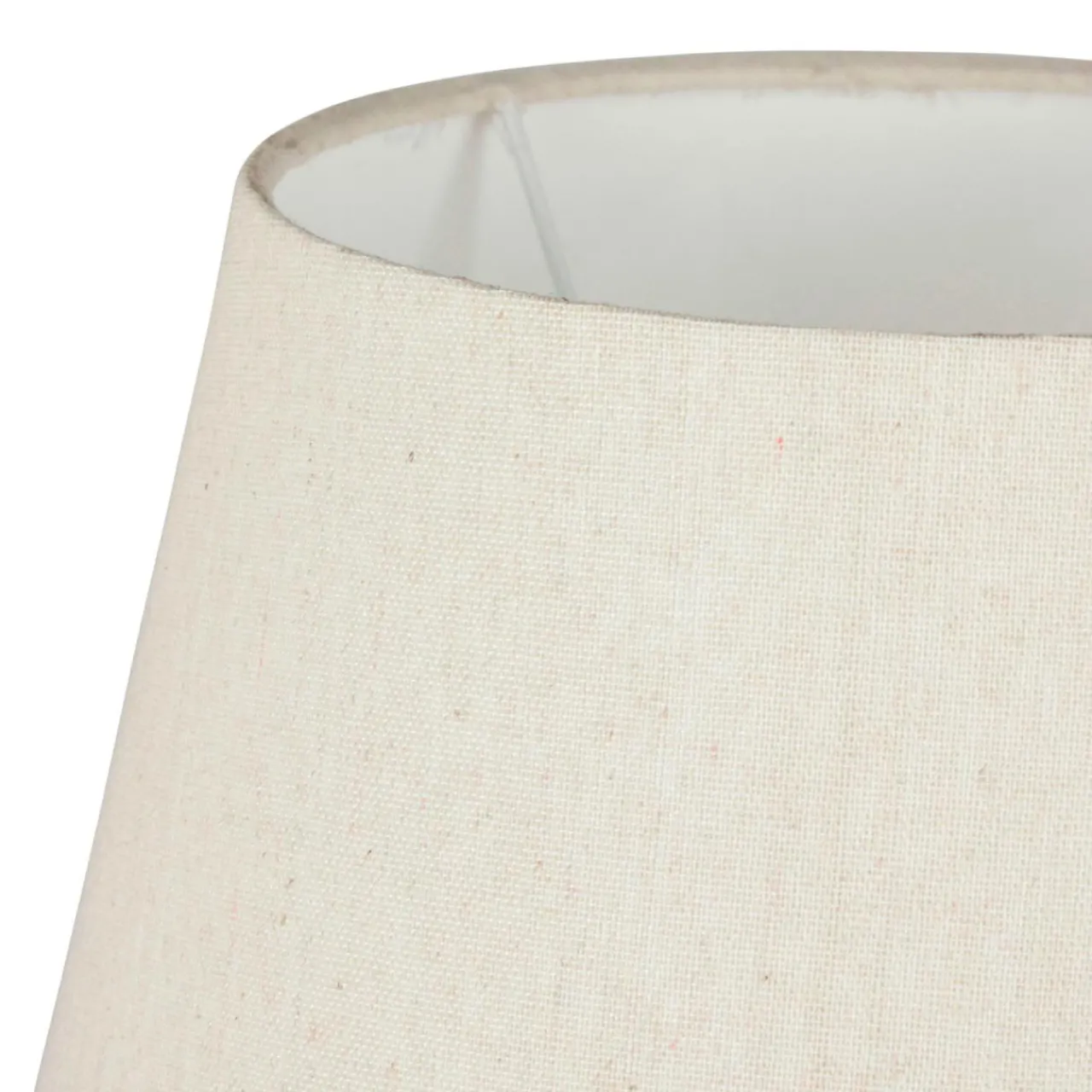 Lampe À Poser|OSTARIA Lampe à poser céramique et coton (H45 cm) Cezanne he Blanc