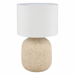 Lampe À Poser|OSTARIA Lampe à poser céramique (H40 cm) Centella Beige