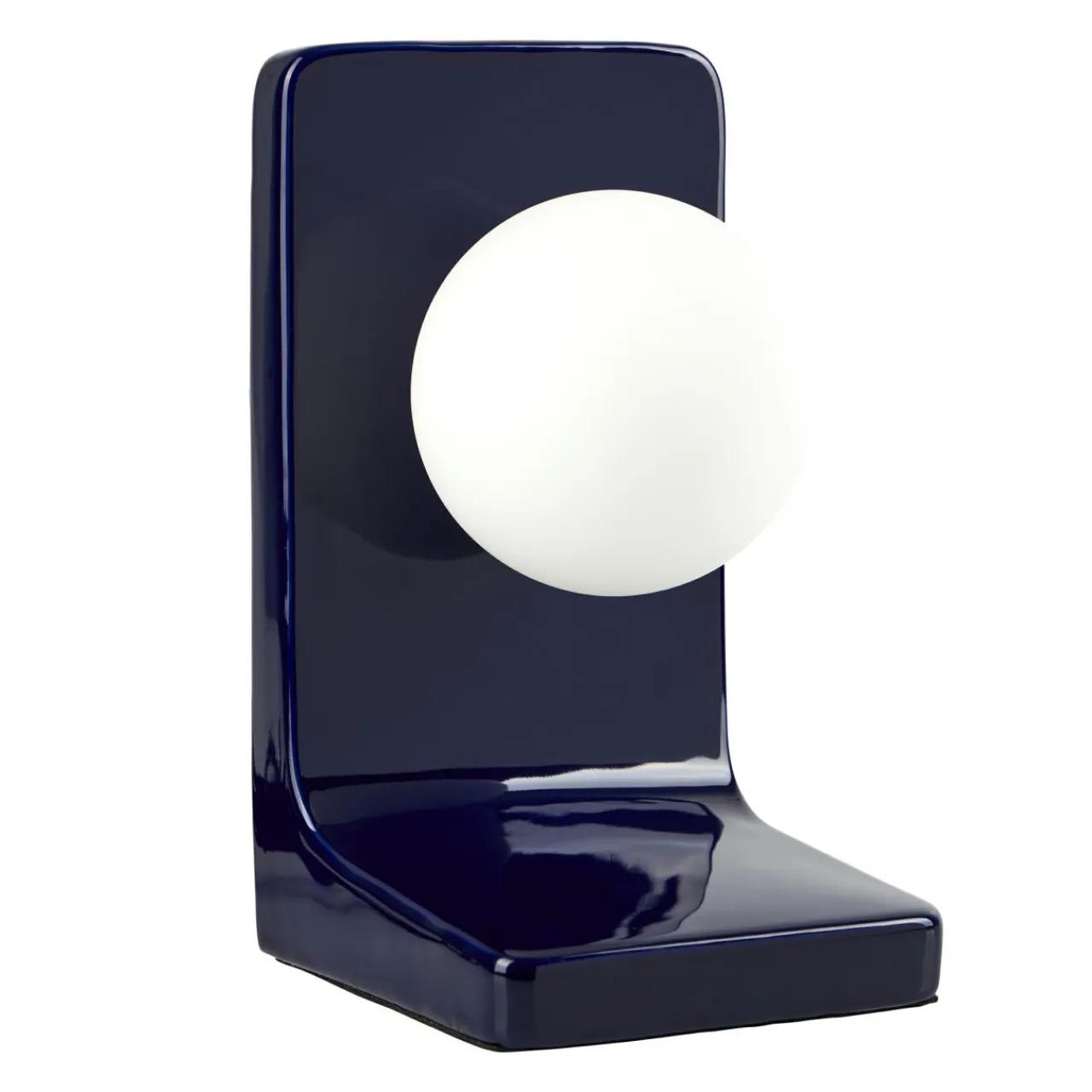 Lampe À Poser|OSTARIA Lampe à poser céramique (H23 cm) Walter e Bleu