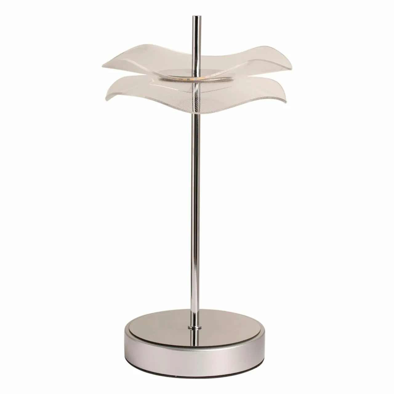 Lampe À Poser|OSTARIA Lampe à poser design LED (H20 cm) Stellar Argent