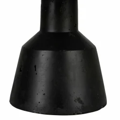 Lampe À Poser|OSTARIA Lampe à poser en ciment (H29 cm) Portland et beige Noir