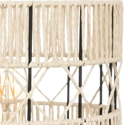 Lampe À Poser|ATMOSPHERA Lampe à poser en corde (H47 cm) Cosy Beige