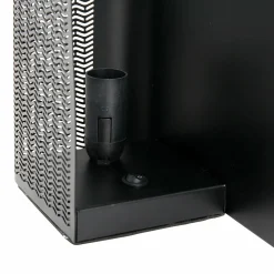 Lampe À Poser|OSTARIA Lampe à poser en métal (L25 x H16 cm) Aladin Noir