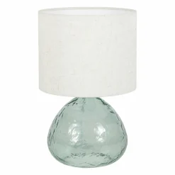 Lampe À Poser|OSTARIA Lampe à poser en verre (H27 cm) Solaz e Vert