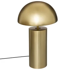 Lampe À Poser|ATMOSPHERA Lampe à poser industrielle métal (50 cm) Champi Or
