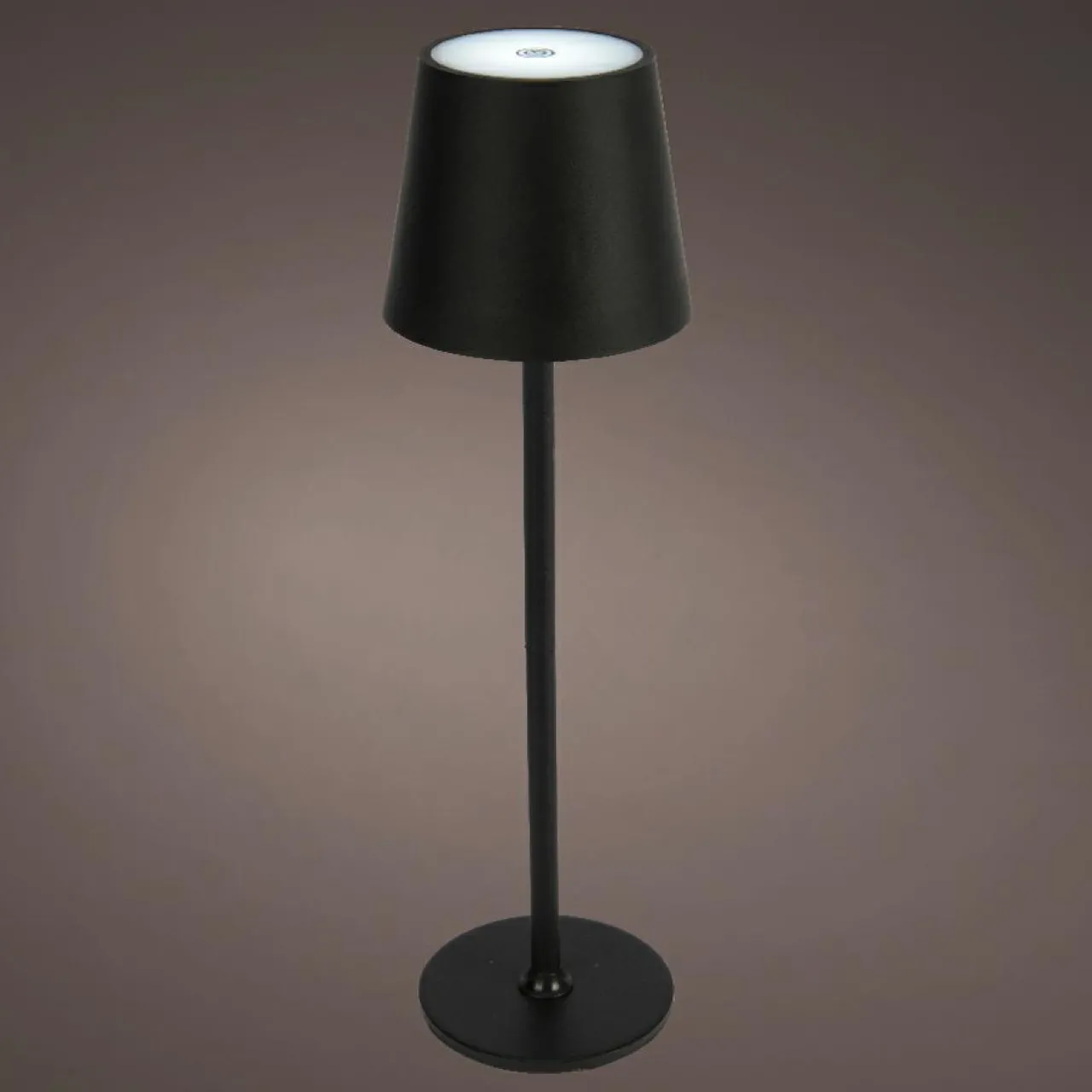 Luminaire Jardin|Eclairage Extérieur|#N/A Lampe de table sans fil rechargeable USB 48 LED (H37 cm) Brooklyn Noir