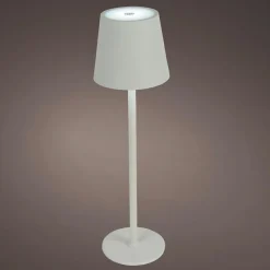 Luminaire Jardin|Eclairage Extérieur|#N/A Lampe de table sans fil rechargeable USB 48 LED (H37 cm) Brooklyn Blanc