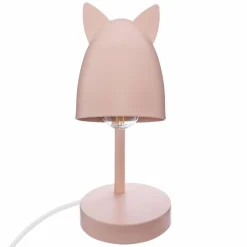 Luminaire Enfant|Objet Déco Enfant|Atmosphera createur d'interieur for kids Lampe enfant à poser (H31 cm) Oreilles Rose