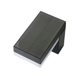 Luminaire Jardin|Eclairage Extérieur|KAEMINGK Lampe murale solaire 600 lumens (H12,5 cm) Elite Gris Anthracite