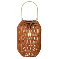 Luminaire Jardin|Eclairage Extérieur|#N/A Lanterne de jardin solaire LED (H24,5 cm) Toscane Terracotta Orange