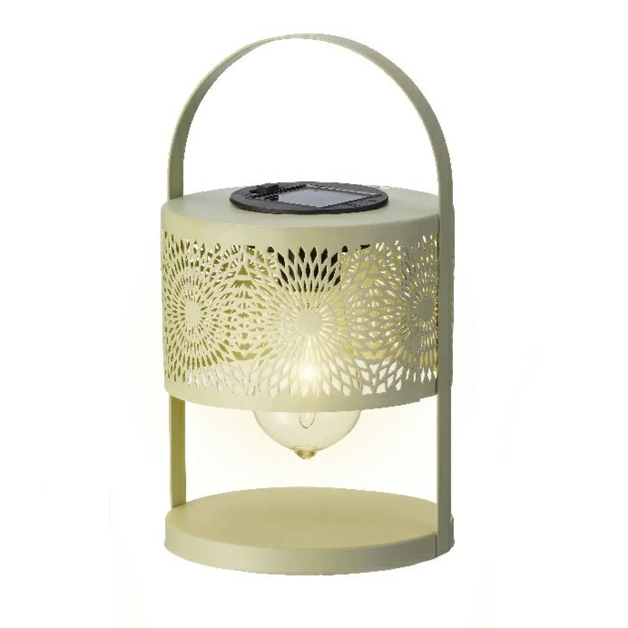 Luminaire Jardin|Eclairage Extérieur|#N/A Lanterne solaire de table (H22,5 cm) à LED clair Vert