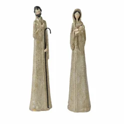 Crèche, Santon Grand Format|Personnages De Crèche|KAEMINGK Les 2 santons (Hauteur 35 cm) de Thomas