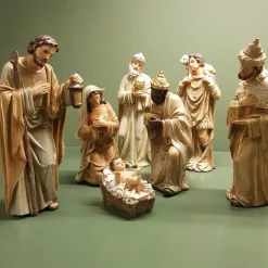 Personnages De Crèche|KAEMINGK Les 7 santons (Hauteur 20 cm) de Florence