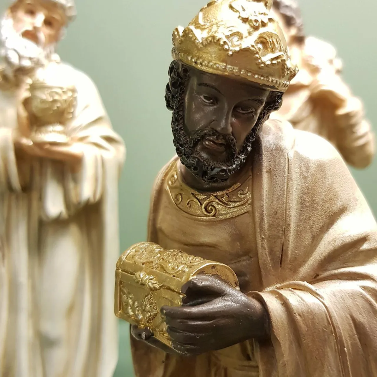 Personnages De Crèche|KAEMINGK Les 7 santons (Hauteur 20 cm) de Florence