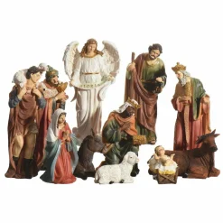 Personnages De Crèche|KAEMINGK Les 11 santons (Hauteur 30 cm) de Pauline