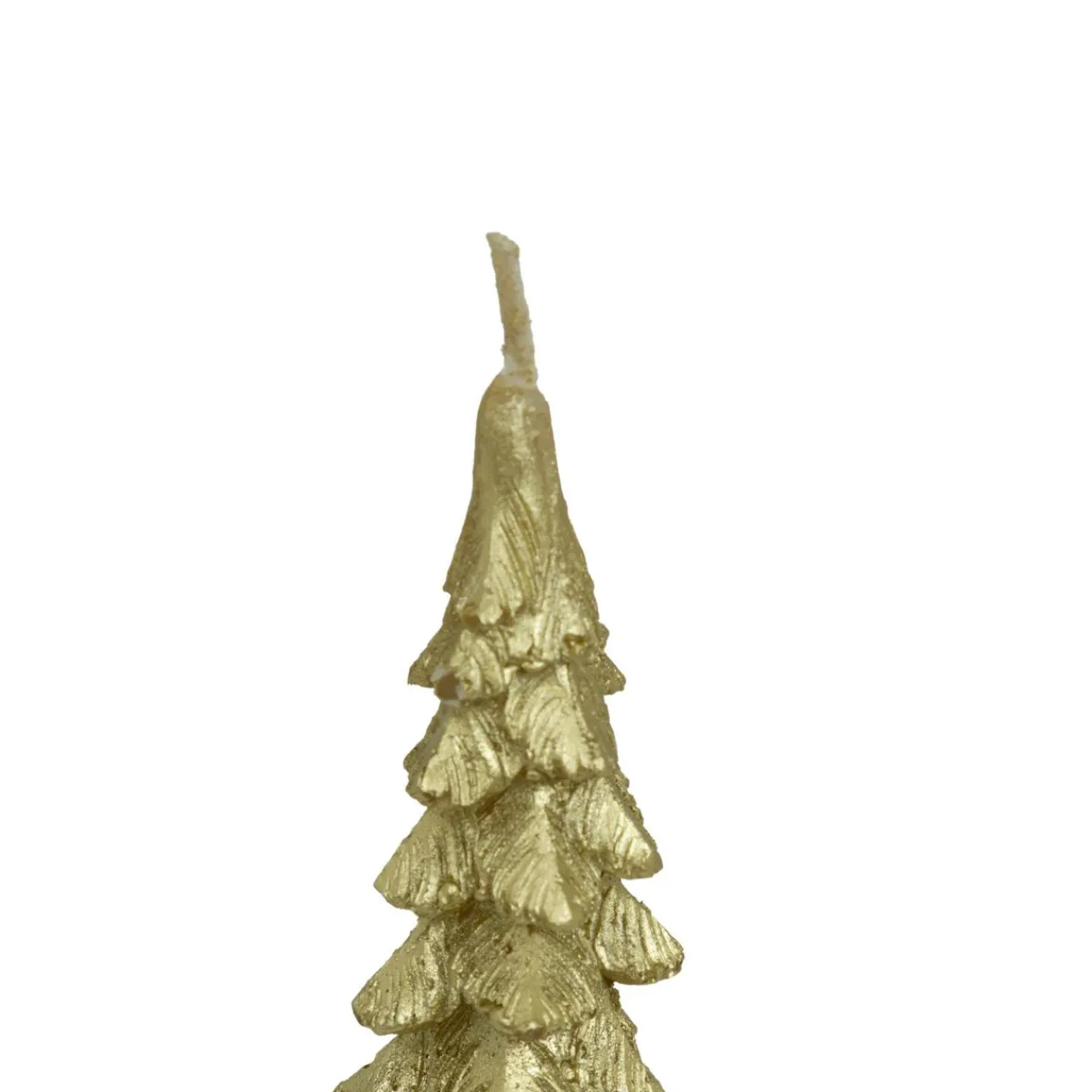 Bougie Et Photophore|JJA Lot de 2 bougies bâton en cire (H25 cm) Sapin Dé Or