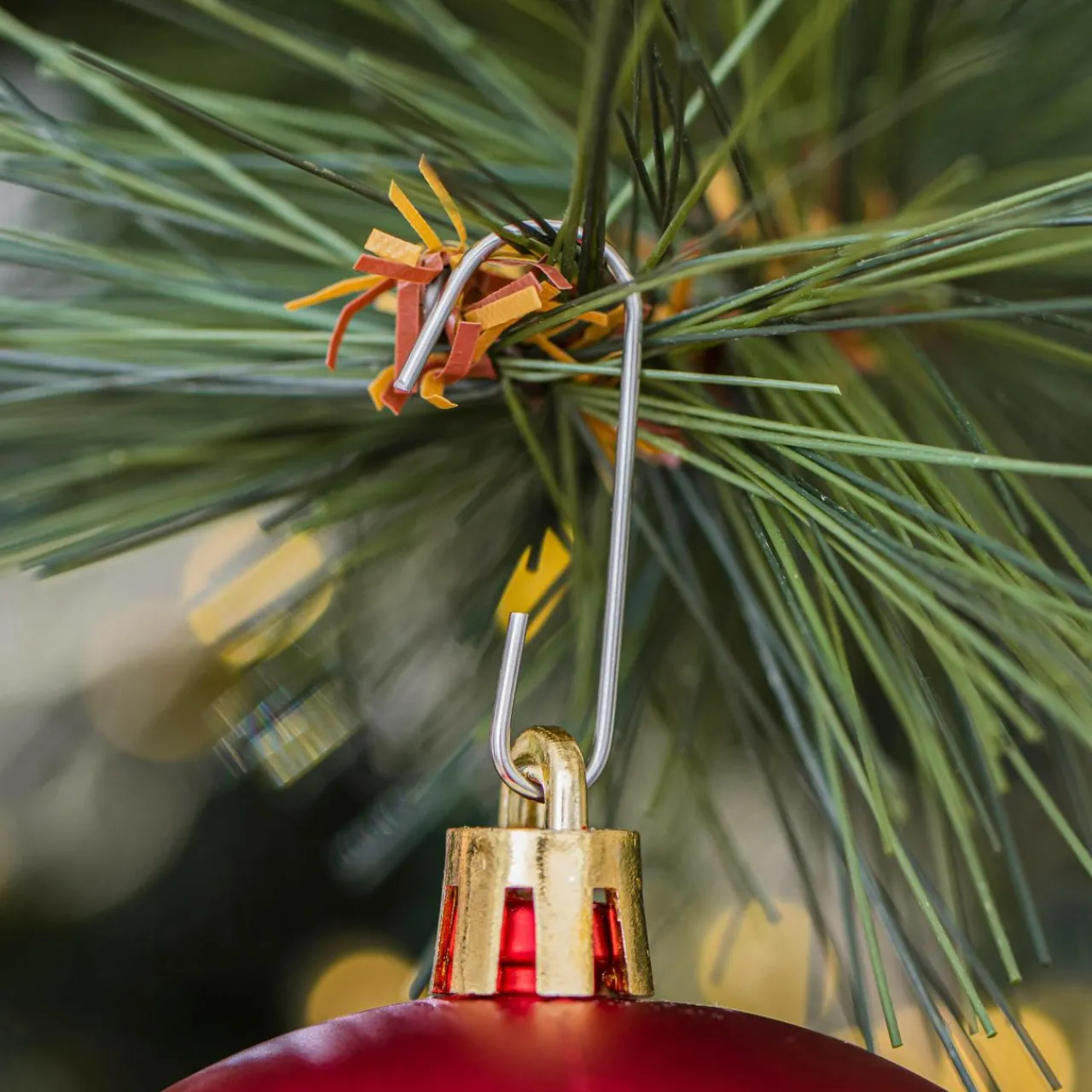 Boule De Noël|EMINZA Lot de 20 boules de Noël assorties New Alpine Rouge