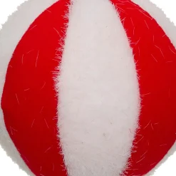 Boule De Noël|JJA Lot de 22 boules de Noël assorties Rayures Rouge