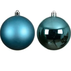 Boule De Noël|KAEMINGK Lot de 16 boules de Noël (D40 mm) Aravis Bleu pétillant