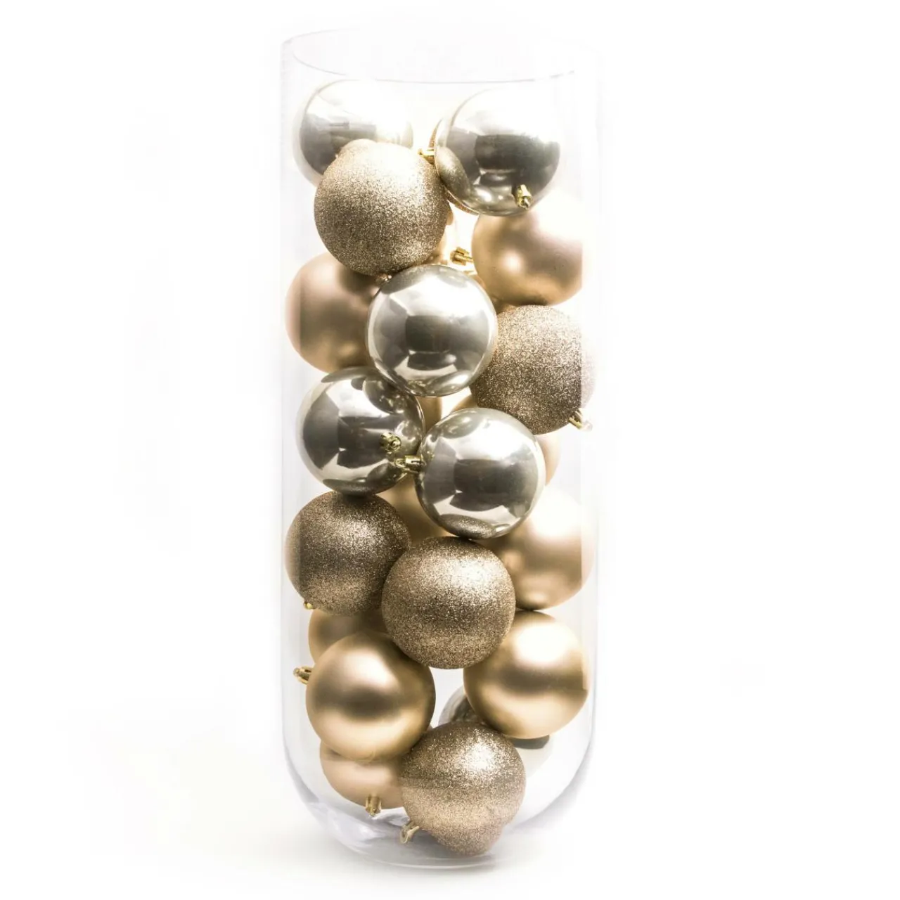 Boule De Noël|EMINZA Lot de 30 boules de Noël (D80 mm) New Alpine Perle