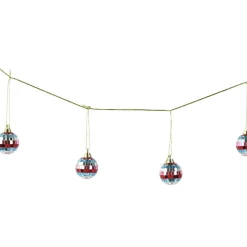 Boule De Noël|KAEMINGK Lot de 8 boules de Noël (D80 mm) Showtime Multicolore