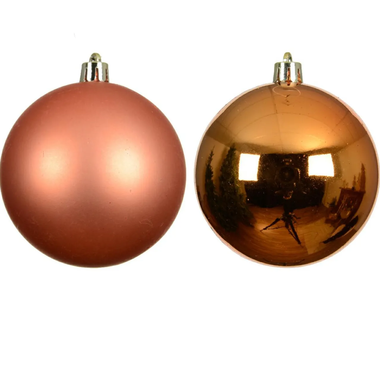 Boule De Noël|KAEMINGK Lot de 16 boules de Noël (D40 mm) Aravis Orange