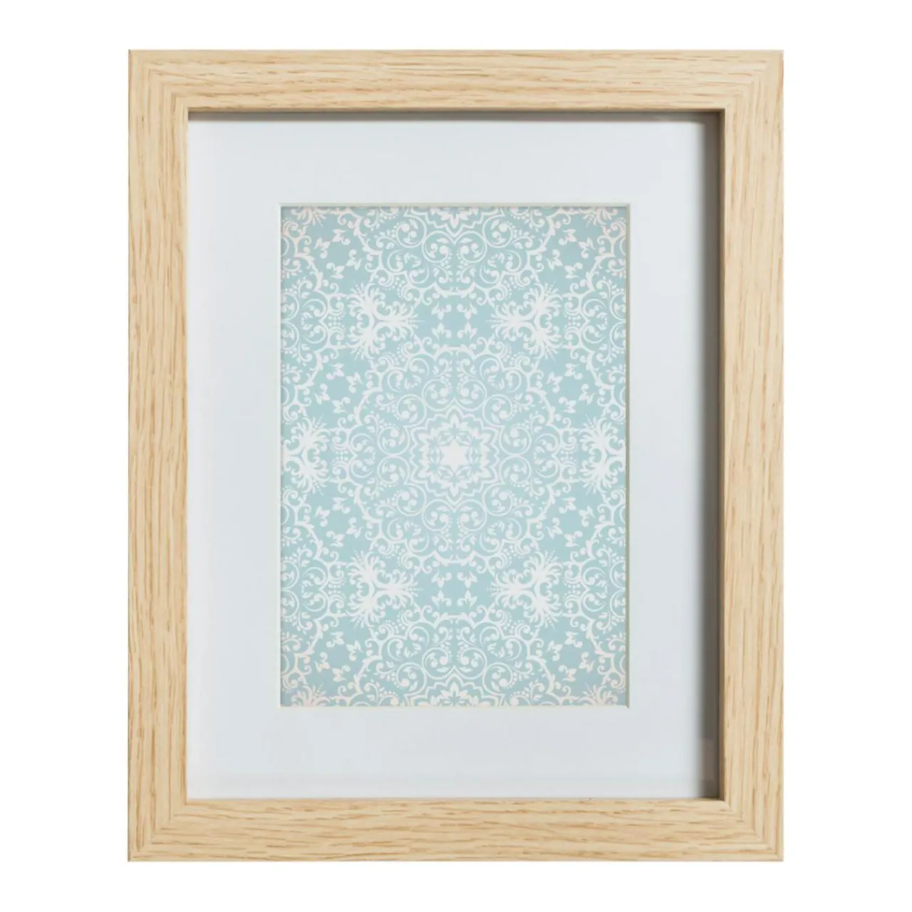 Toile, Cadre, Déco Murale|ATMOSPHERA Lot de 5 cadres photo en bois Ethnique Naturel