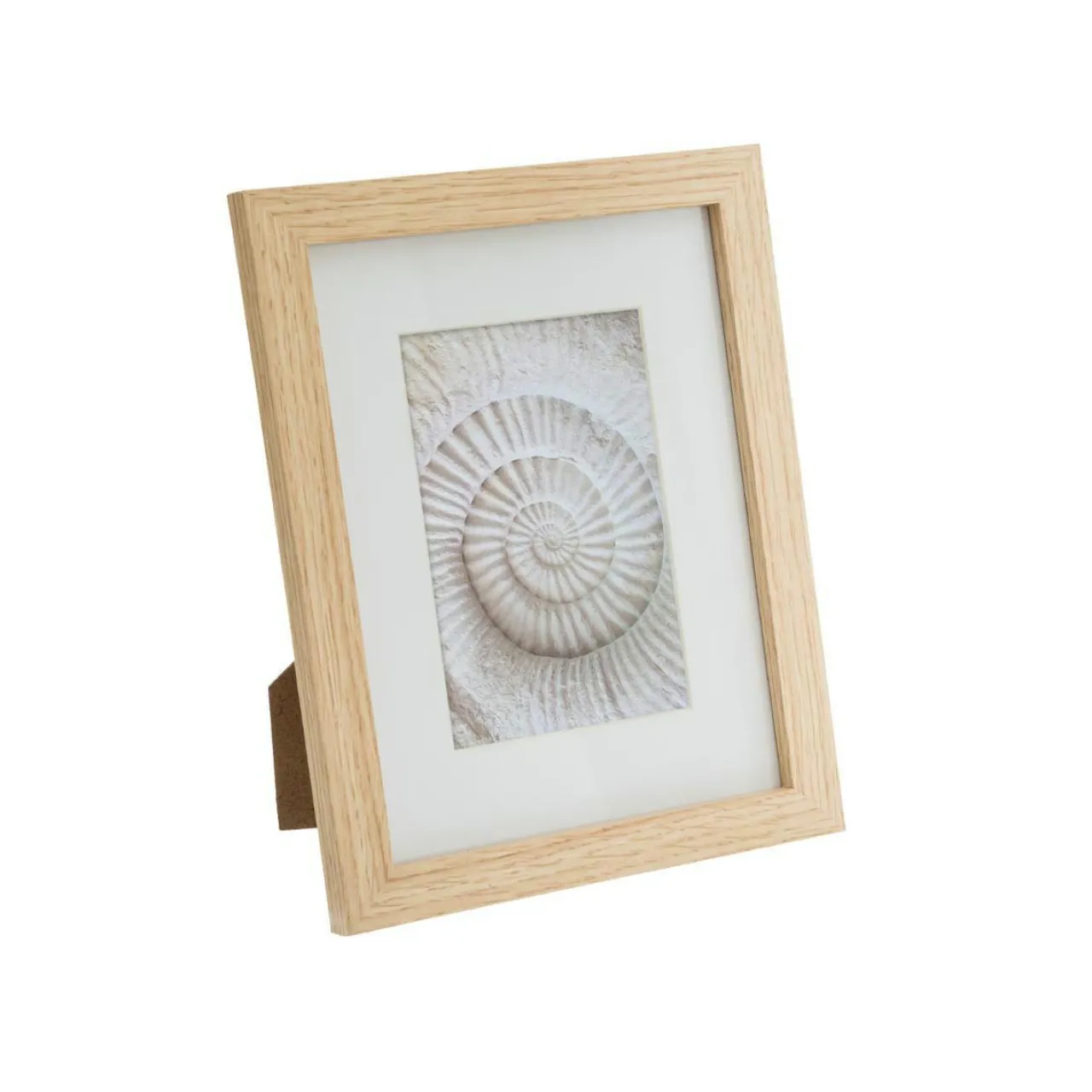 Toile, Cadre, Déco Murale|ATMOSPHERA Lot de 5 cadres photo en bois Ethnique Naturel