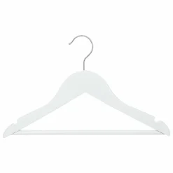 Rangement Enfant|Atmosphera createur d'interieur for kids Lot de 4 cintres enfant bois Blanc