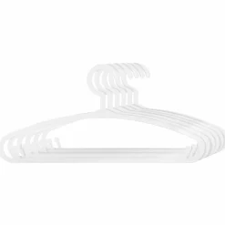 Rangement Enfant|Atmosphera createur d'interieur for kids Lot de 6 cintres enfant Eddy Blanc