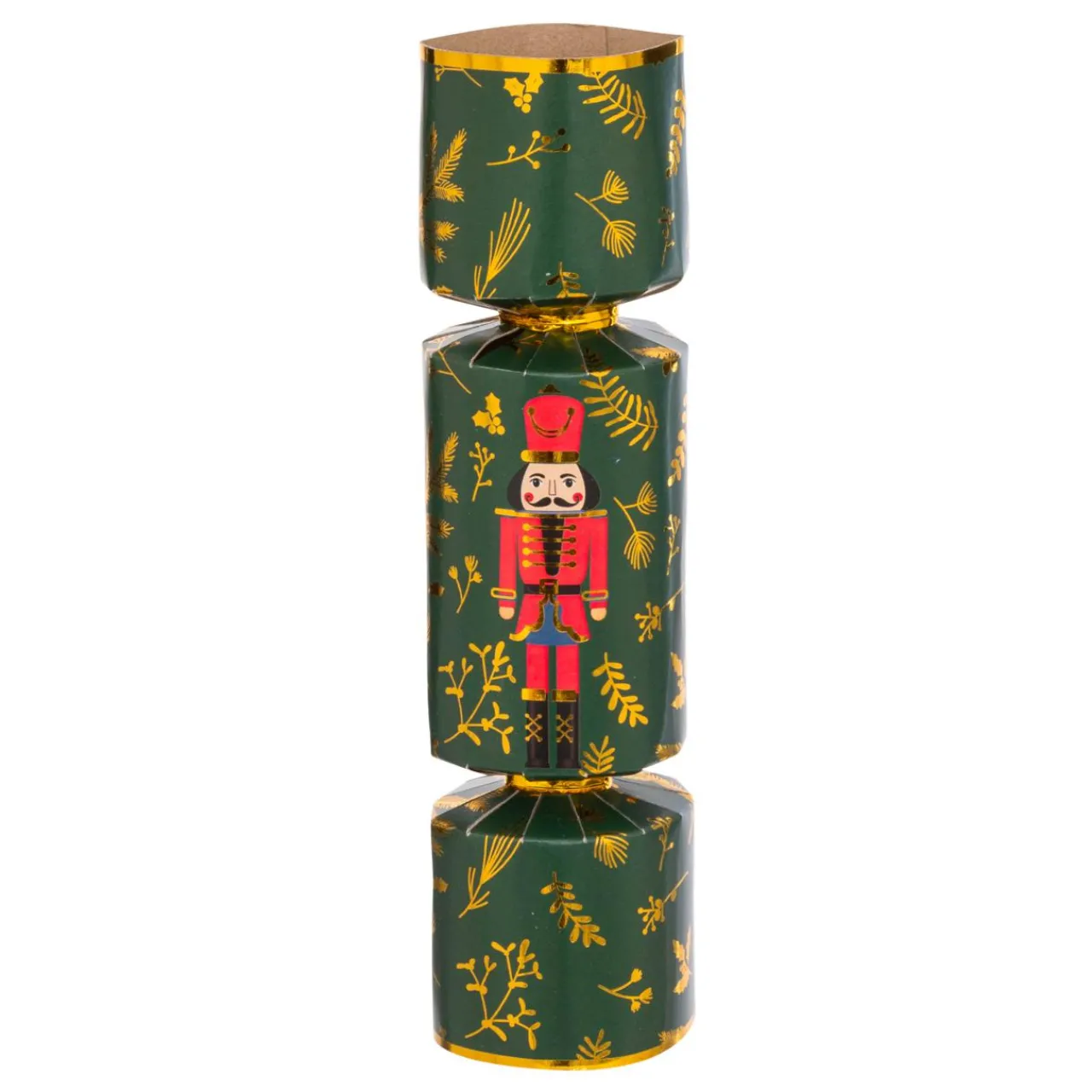 Déco De Table|JJA Lot de 6 crackers de Noël Soldats Casse-noisette Vert et Rouge Multicolore