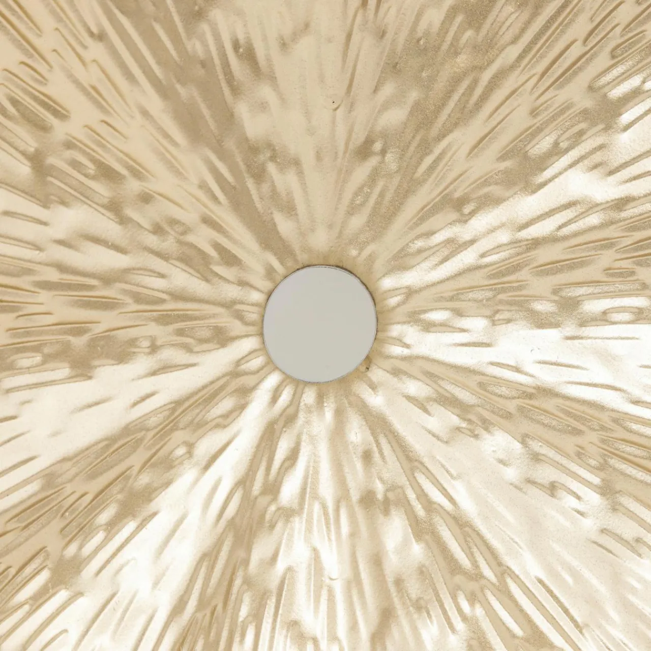 Toile, Cadre, Déco Murale|Atmosphera, cru017dateur d'intu017drieur Lot de 3 décos murales métal (D33,5 cm) Leslie Or