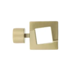 Tringle À Rideau, Barre Et Support|LUANCE Lot de 2 embouts tringle métal (D28 mm) Upper east side Or