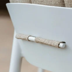 Chaise De Jardin|MOBELLIA Lot de 2 fauteuils de jardin aluminium Monte Carlo Blanc