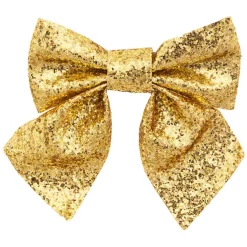 Décoration De Sapin|Feeric Lights & Christmas Lot de 2 nœuds (H16 cm) Brillant Or