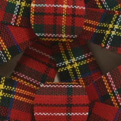 Décoration De Sapin|KAEMINGK Lot de 2 nœuds (H17 cm) Omid Rouge