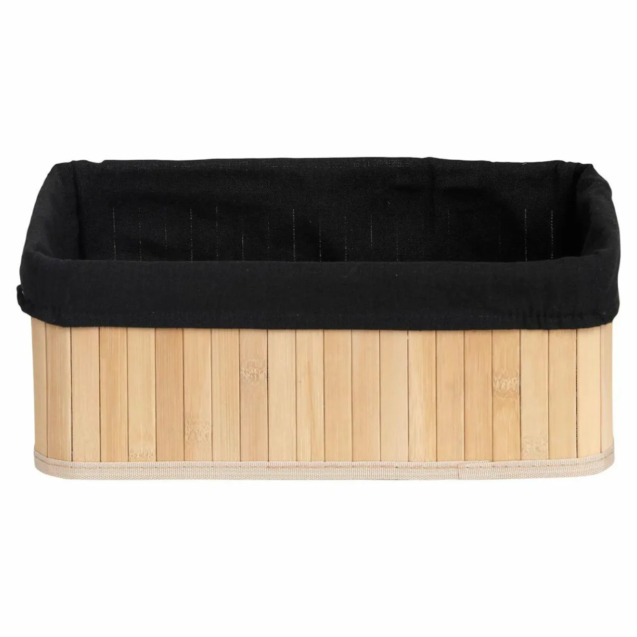 Panier Et Organisateur|Accessoire Salle De Bain|TENDANCE Lot de 4 paniers Anako Noir
