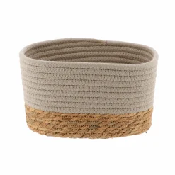 Panier Et Organisateur|Accessoire Salle De Bain|TENDANCE Lot de 3 paniers de rangement (H13 cm) Timeless Taupe