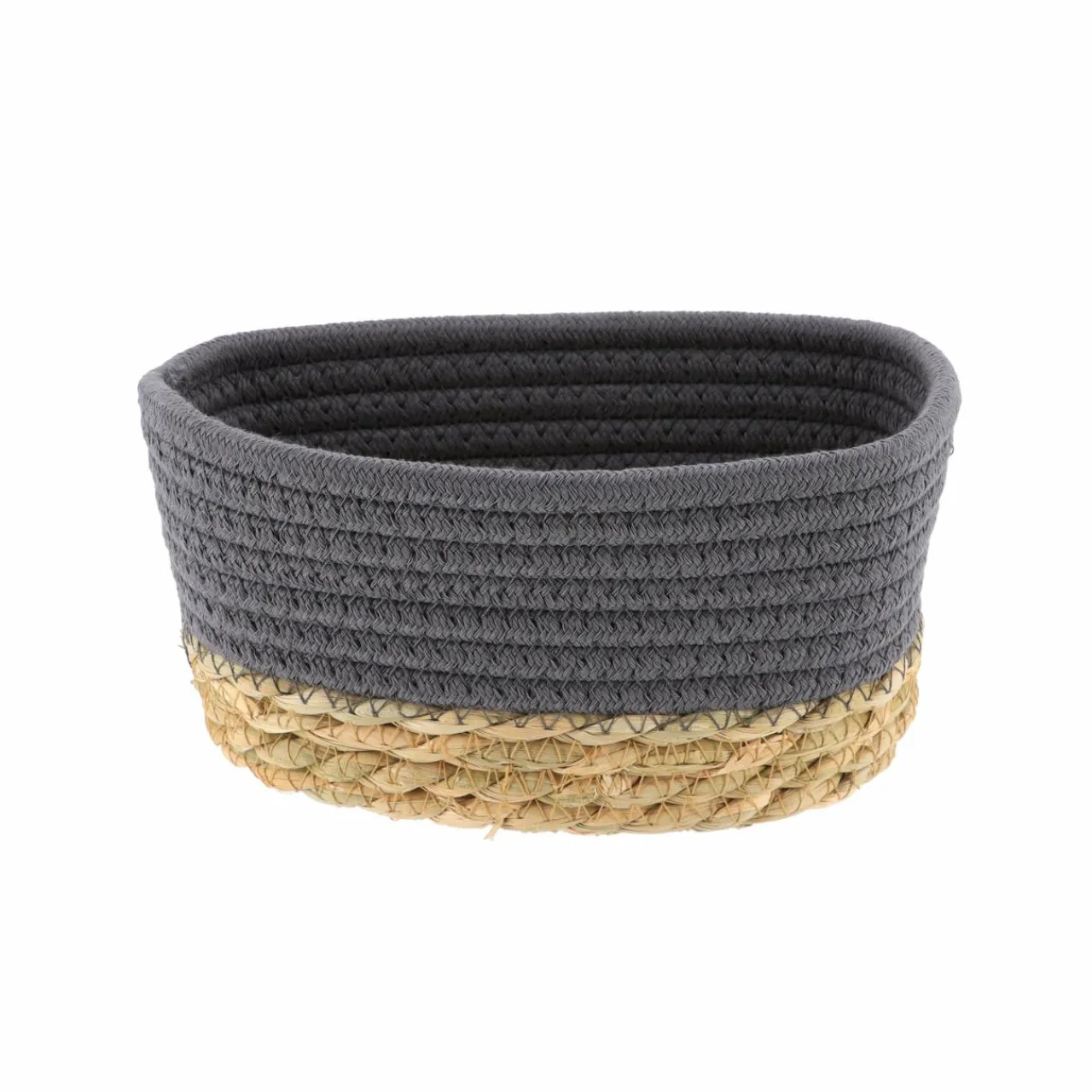 Panier Et Organisateur|Accessoire Salle De Bain|TENDANCE Lot de 3 paniers de rangement (H13 cm) Timeless Gris