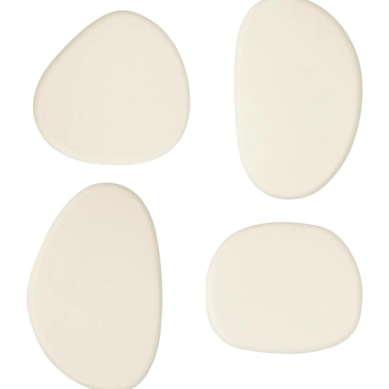 Rangement D'Entrée|Atmosphera, cru017dateur d'intu017drieur Lot de 4 patères murales bois (H10 cm) Karen Ivoire