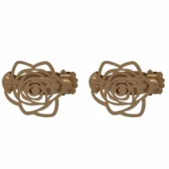 Embrasse, Pince Et Anneaux|LUANCE Lot de 2 pinces rideaux Lina Cuivre