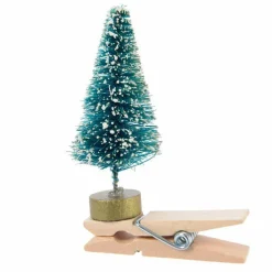 Déco De Table|KAEMINGK Lot de 6 pinces Sapinou Vert