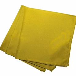 Serviette De Table|DOUCEUR D'INTERIEUR Lot de 3 serviettes (40 x 40 cm) Essentiel miel Jaune
