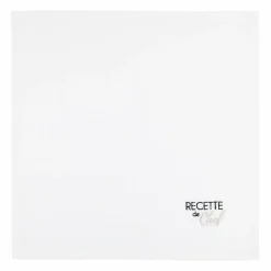 Serviette De Table|LOVELY CASA Lot de 2 serviettes coton (40 x 40 cm) Duo s Beige