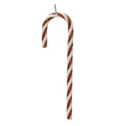 Décoration De Sapin|KAEMINGK Lot de 4 sucres d'orge à suspendre (H12 cm) Gourmand Brun café
