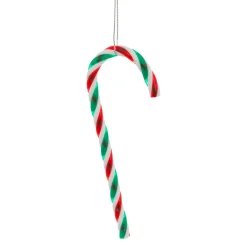 Décoration De Sapin|JJA Lot de 4 Sucres d'orge (H12 cm) Confiserie et Rouge Vert